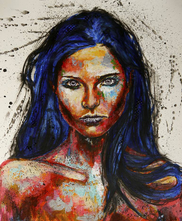 Portrait PS X RemiX women - Print