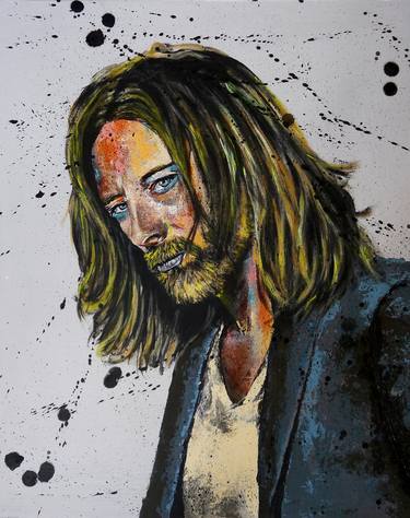 Portrait Thom Yorke - Radiohead - 2021 - Pop thumb