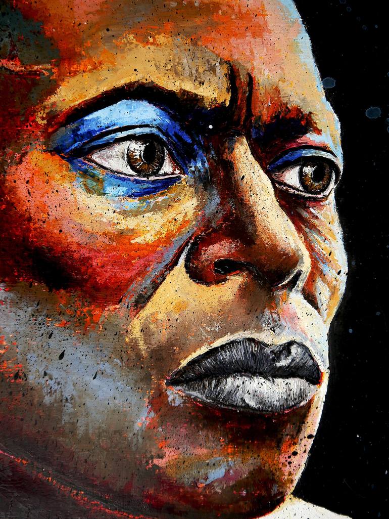 Original Pop Art Music Painting by Bazévian Delacapucinière