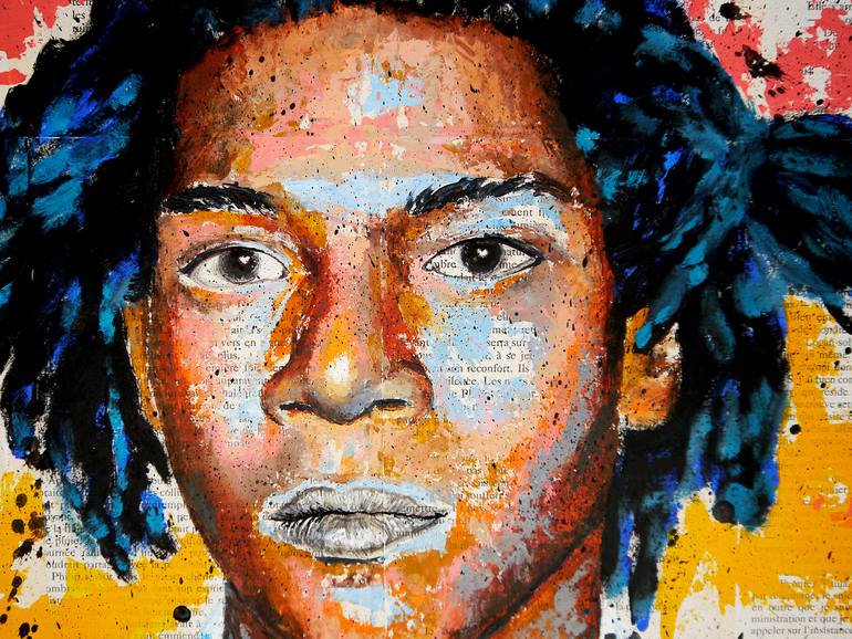 Original Expressionism Pop Culture/Celebrity Painting by Bazevian Delacapuciniere