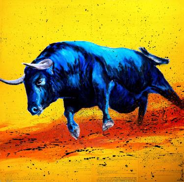 Portrait Raging Bull IV (Large) NSWE POP thumb