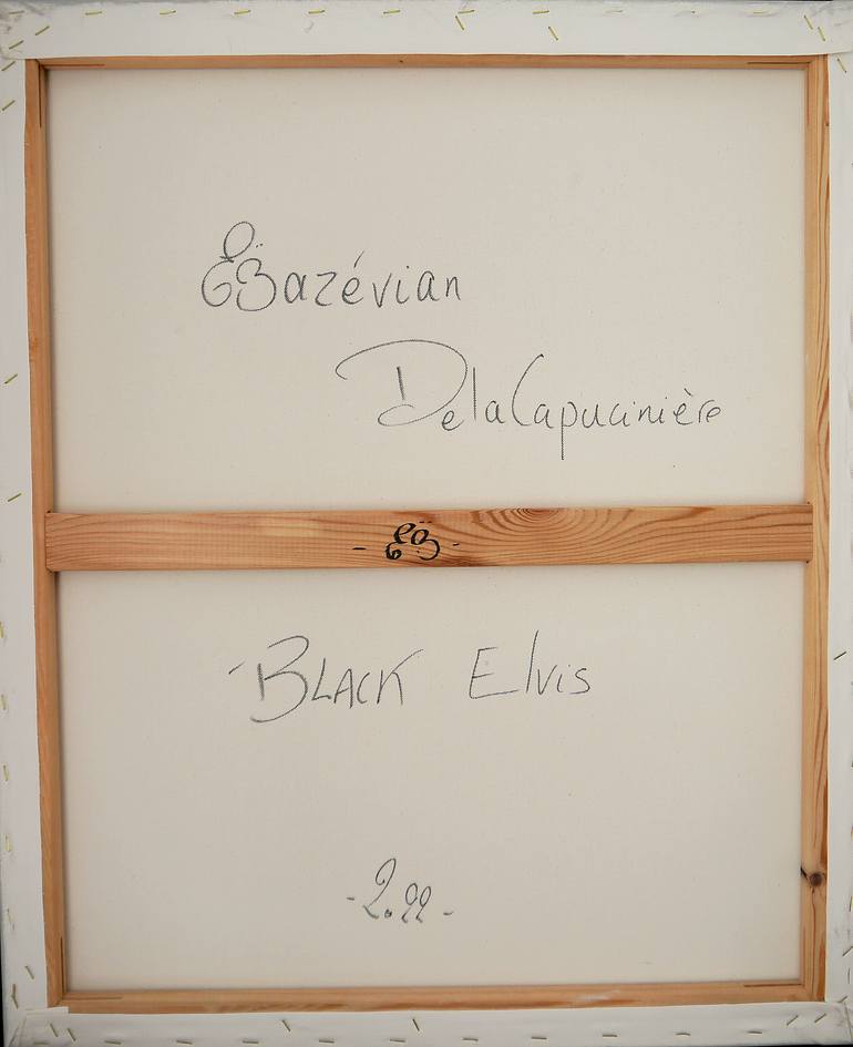 Original Expressionism People Painting by Bazevian Delacapuciniere