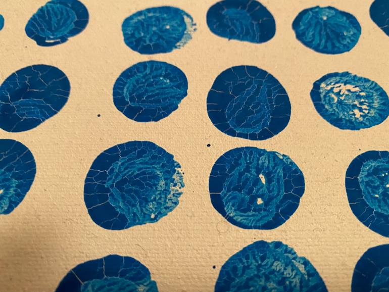 Original Abstract Patterns Painting by Artof'Gboye Steven Fajana