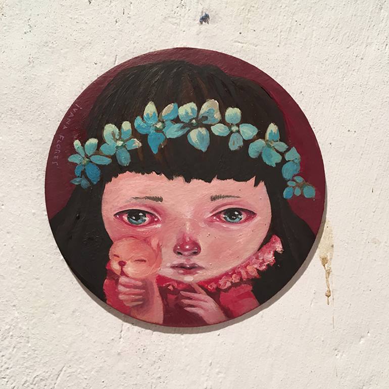 Original Fine Art People Paintings by Ivana Flores