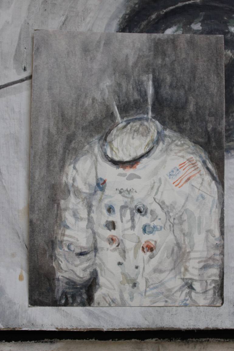 Original Outer Space Painting by David O'Malley