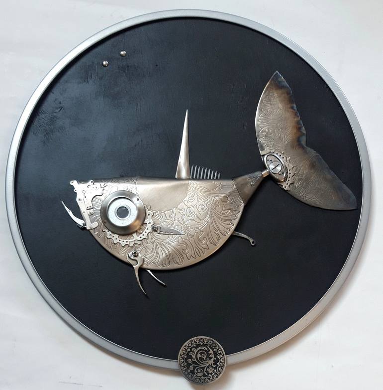 Original Dada Animal Sculpture by Vladimiras Nikonovas