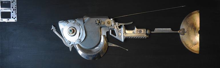 Original Dada Animal Sculpture by Vladimiras Nikonovas