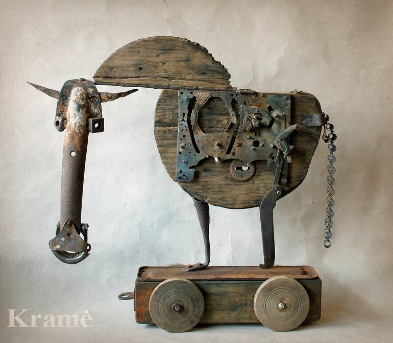 Print of Figurative Animal Sculpture by Vladimiras Nikonovas