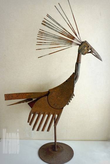 Original Dada Animal Sculpture by Vladimiras Nikonovas