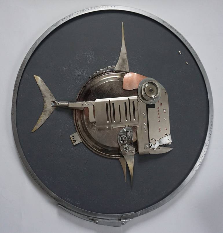 Print of Dada Fish Sculpture by Vladimiras Nikonovas