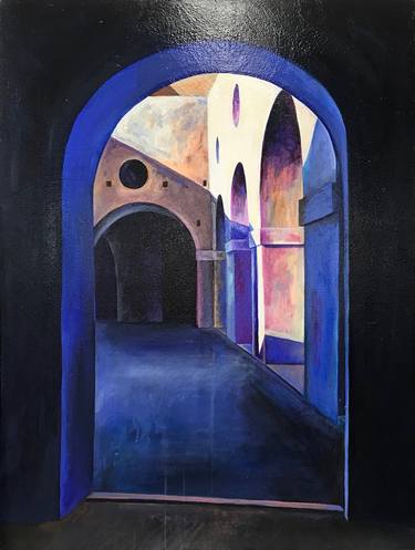 Original Architecture Paintings by Rosemary Pocock