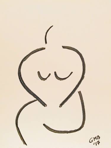 Print of Abstract Nude Drawings by Greg Mason Burns