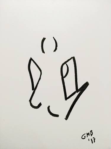 Study of a Seated Nude #3 thumb