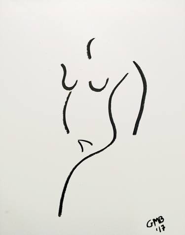 Print of Nude Drawings by Greg Mason Burns