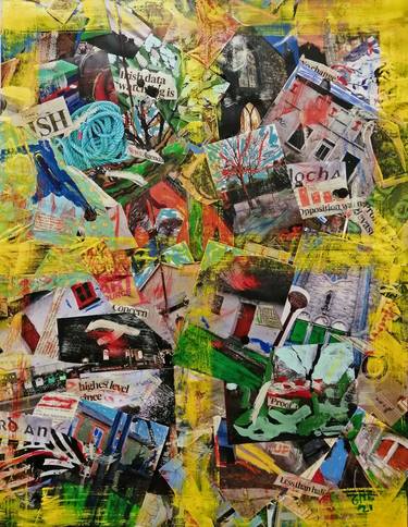 Saatchi Art Artist Greg Mason Burns; Collage, “Don't You Forget About Me” #art