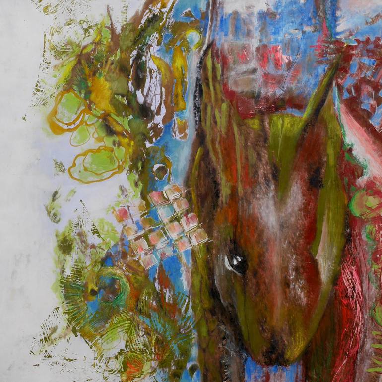 Original Contemporary Animal Paintings by Veronique Egloff