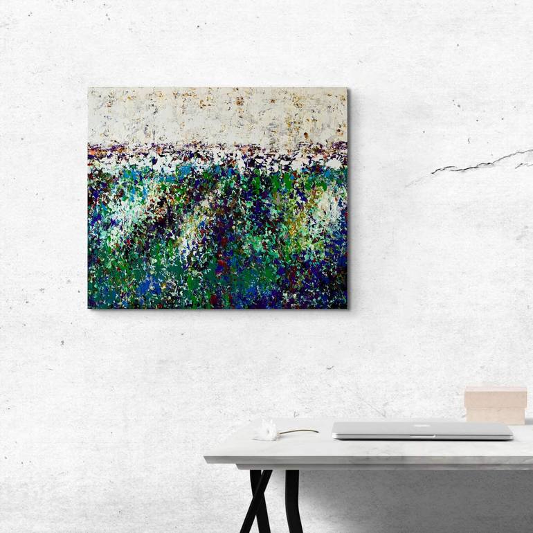 Original Abstract Landscape Painting by Pia Andersen