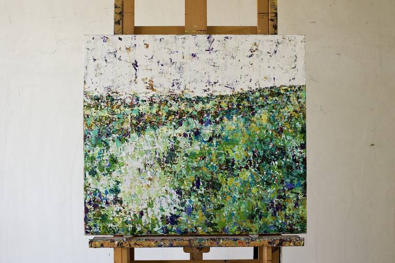 Original Abstract Landscape Painting by Pia Andersen