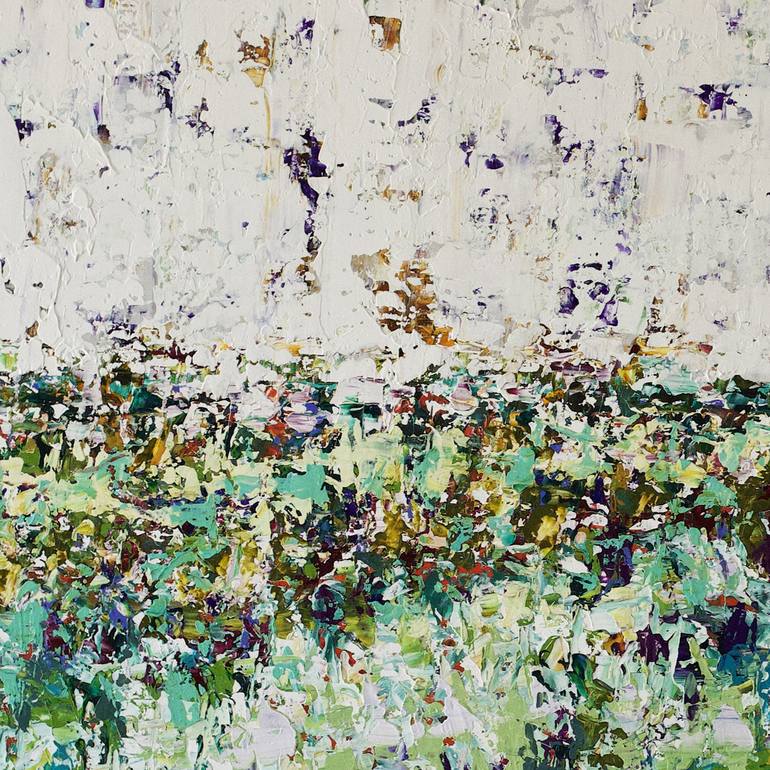 Original Abstract Landscape Painting by Pia Andersen