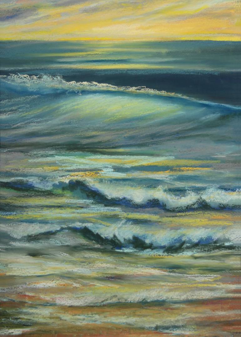 Mark Movement Ocean Swell Drawing by Ron Libbrecht Saatchi Art