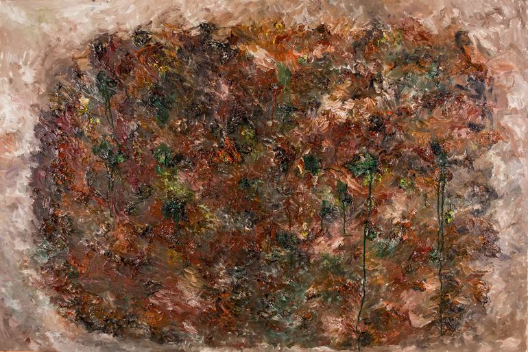Clod of earth/spring coming Original Painting by svetlana markovic jovanovic