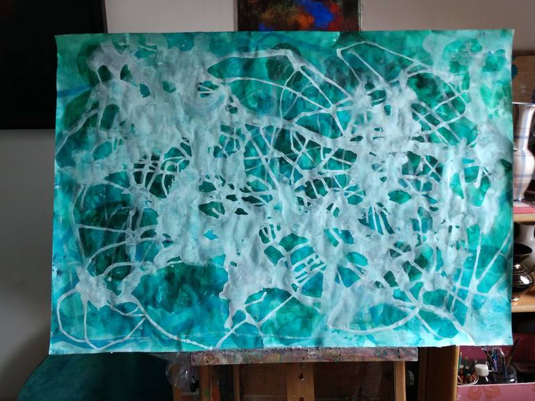 Original Abstract Painting by Svetlana Markovic Jovanovic