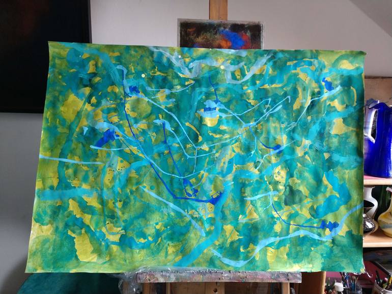 Original Abstract Painting by Svetlana Markovic Jovanovic