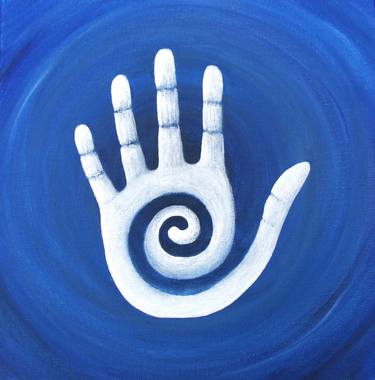 Blue Hopi Hand thumb