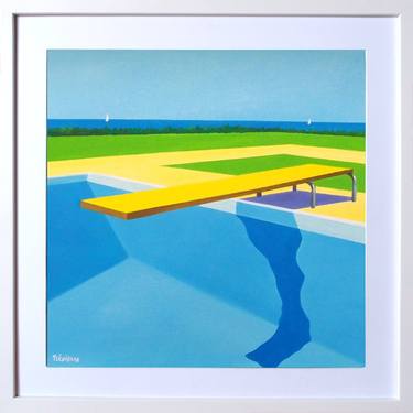 Original Architecture Paintings by Trevisan Carlo