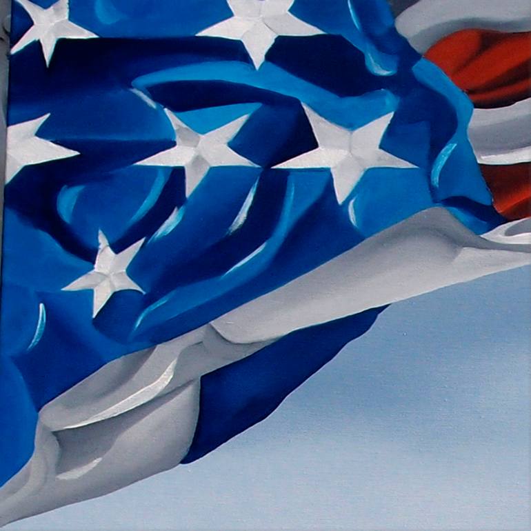 Original Surrealism Politics Painting by Trevisan Carlo