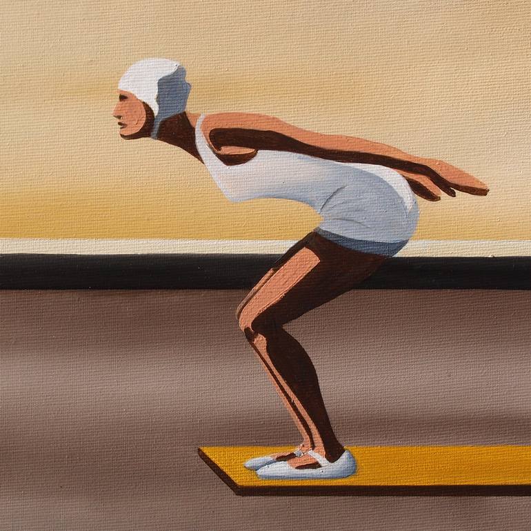 Original Sport Painting by Trevisan Carlo