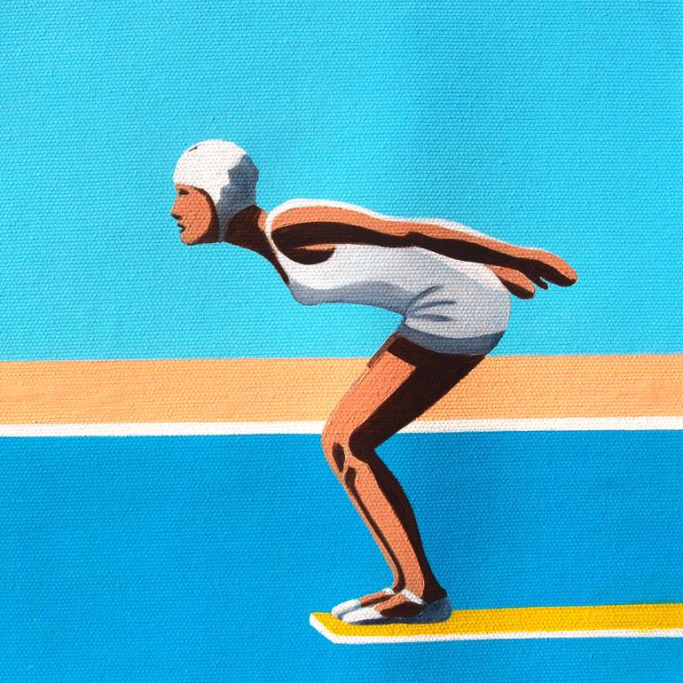 Original Sport Painting by Trevisan Carlo