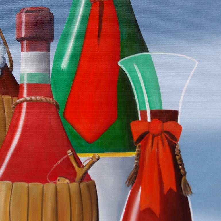 Original Surrealism Food & Drink Painting by Trevisan Carlo