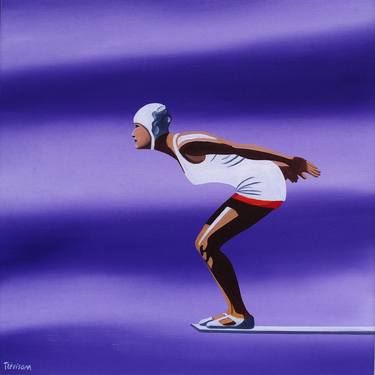 Original Pop Art Sports Paintings by Trevisan Carlo
