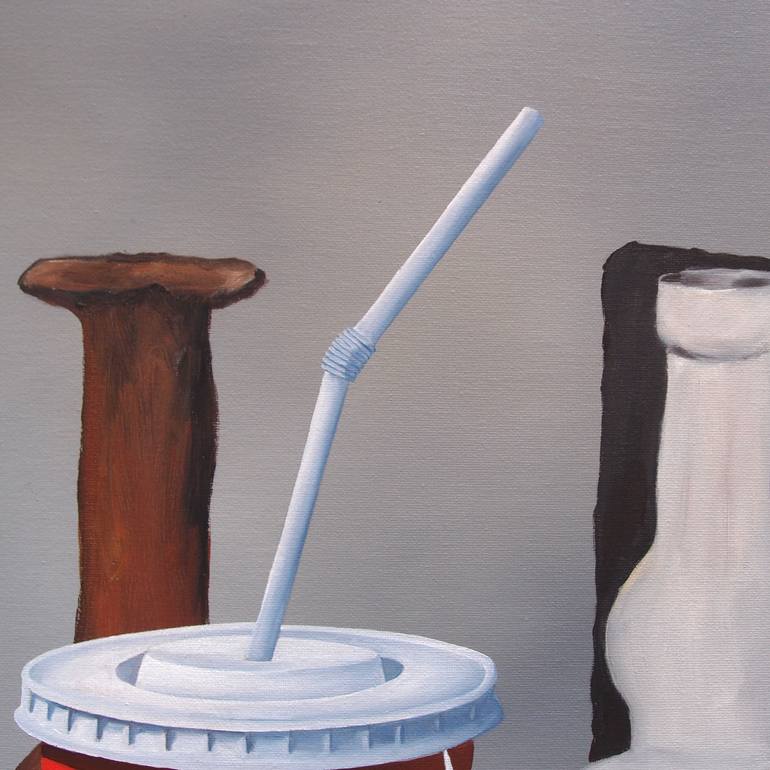 Original Pop Art Still Life Painting by Trevisan Carlo