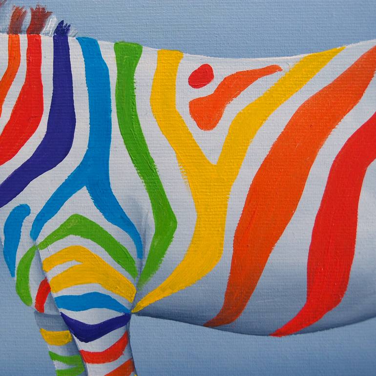 Original Surrealism Animal Painting by Trevisan Carlo