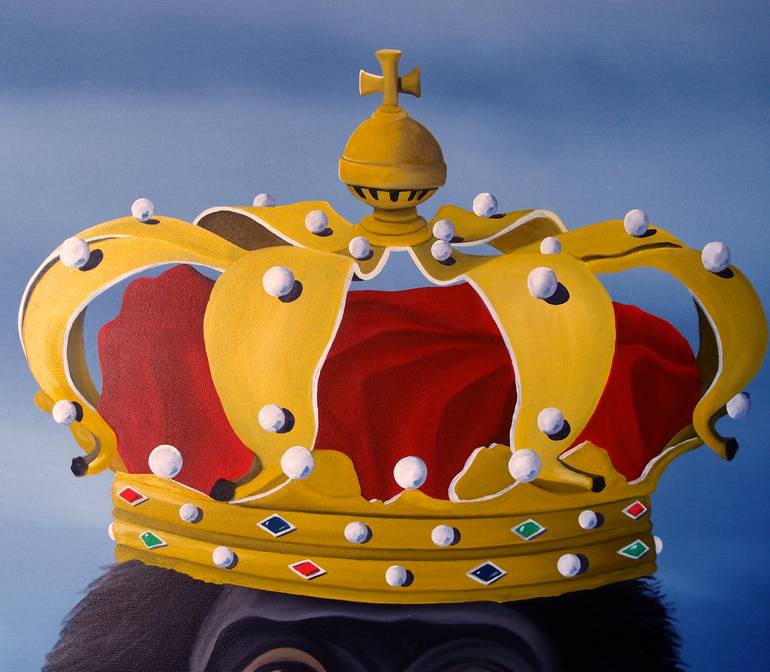 Original Surrealism Animal Painting by Trevisan Carlo