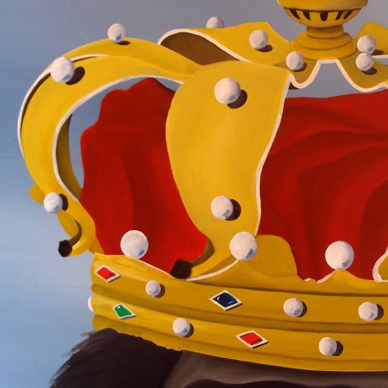 Original Surrealism Animal Painting by Trevisan Carlo