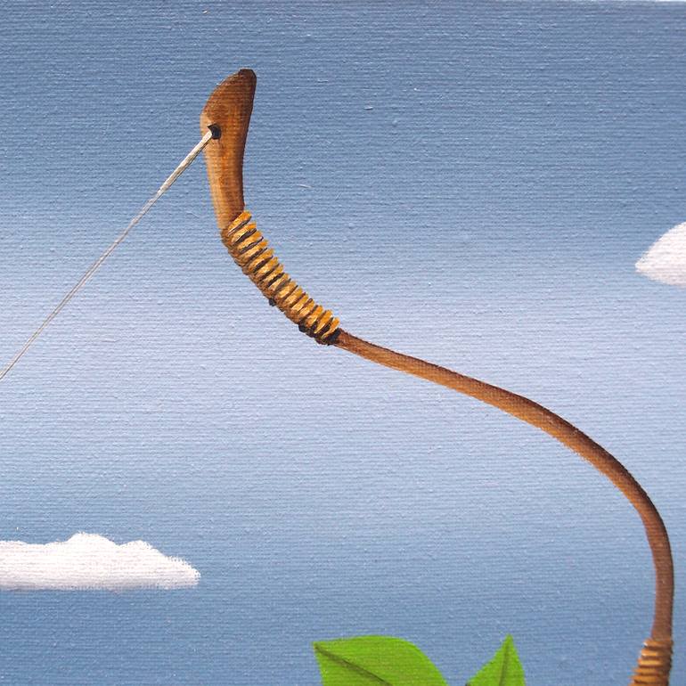 Original Surrealism Love Painting by Trevisan Carlo