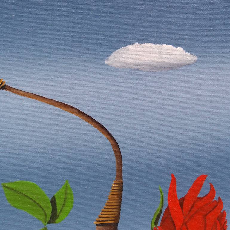 Original Surrealism Love Painting by Trevisan Carlo