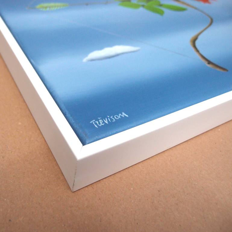 Original Surrealism Love Painting by Trevisan Carlo