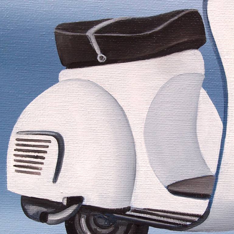 Original Figurative Transportation Painting by Trevisan Carlo