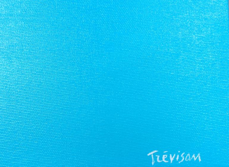 Original Pop Art Architecture Painting by Trevisan Carlo