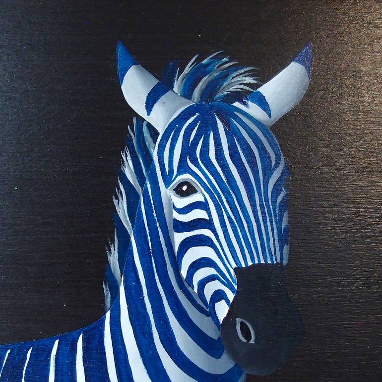 Original Surrealism Animal Painting by Trevisan Carlo