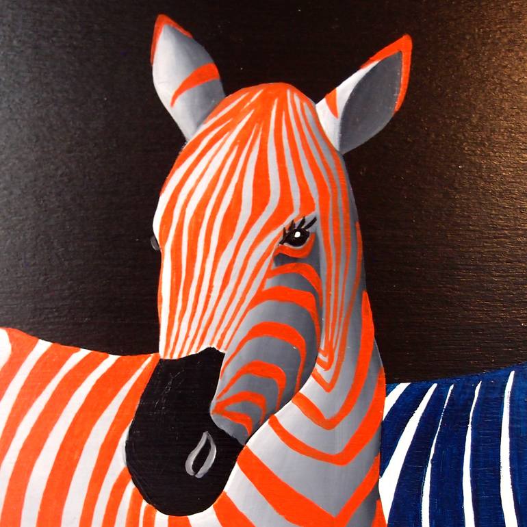 Original Surrealism Animal Painting by Trevisan Carlo