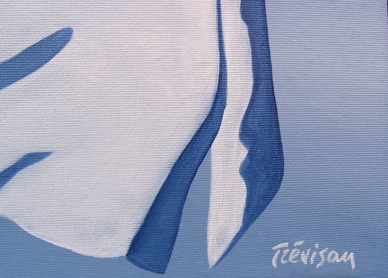 Original Pop Art Fashion Painting by Trevisan Carlo