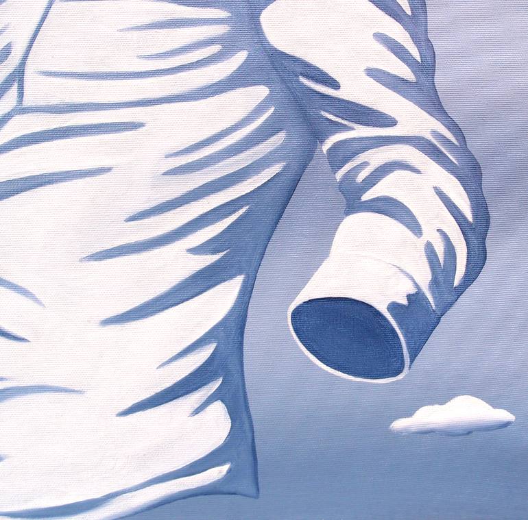 Original Surrealism Fashion Painting by Trevisan Carlo