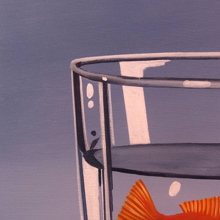 Original Surrealism Animal Painting by Trevisan Carlo