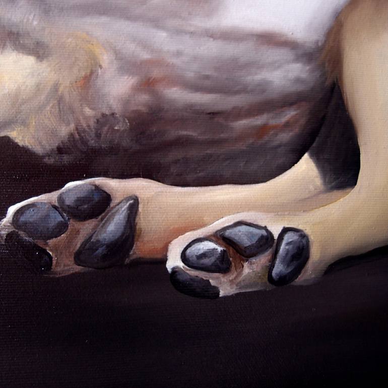 Original Figurative Animal Painting by Trevisan Carlo