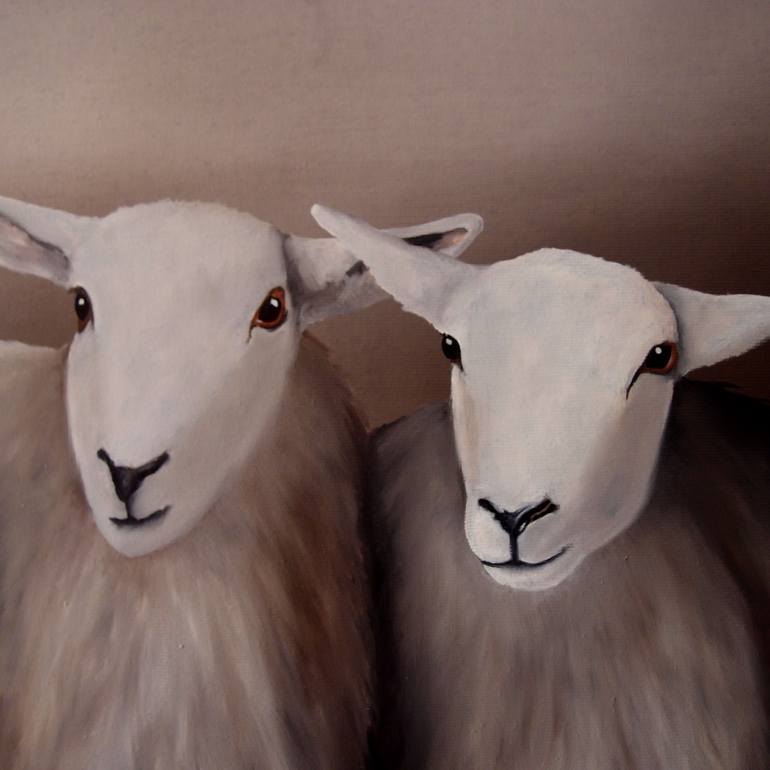 Original Figurative Animal Painting by Trevisan Carlo